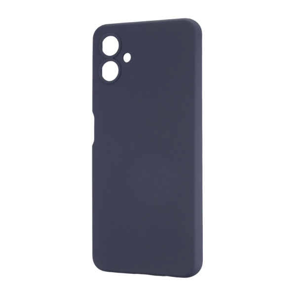 Силиконовый чехол для Samsung A06 Silicone Case Full Dark Blue