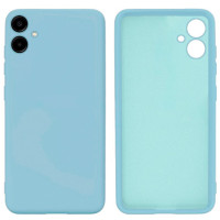 Силіконовий чохол для Samsung A06 Silicone Case Full Sky Blue