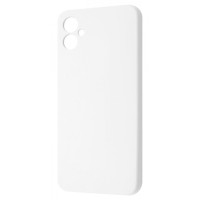 Силіконовий чохол для Samsung A06 Silicone Case Full White