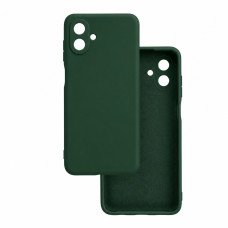 Силіконовий чохол для Samsung Galaxy A07 (A075) Silicone Case Full Dark Green