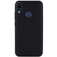 Силиконовый чехол для Samsung A10S Silicone Case Full Black