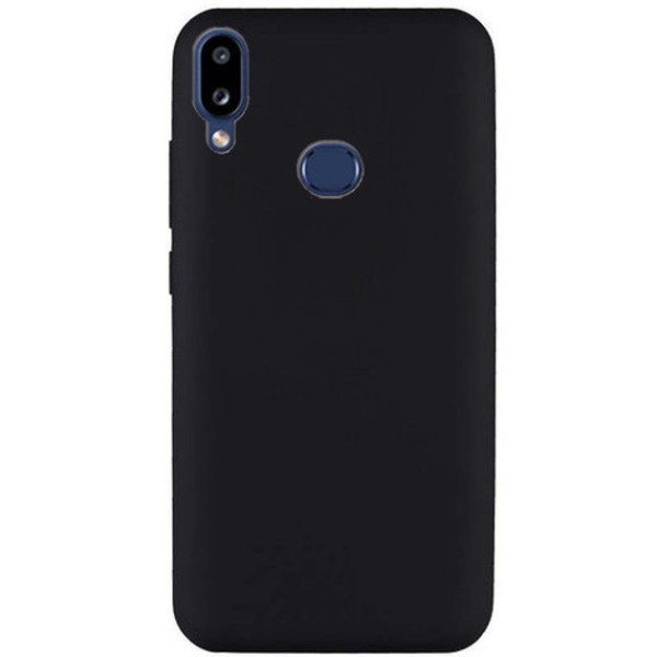 Силіконовий чохол для Samsung A10S Silicone Case Full Black