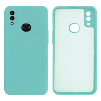 Силиконовый чехол для Samsung A10S Silicone Case Full Sea Blue