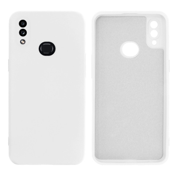 Силиконовый чехол для Samsung A10S Silicone Case Full White