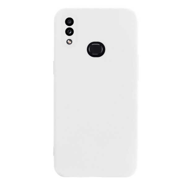Силиконовый чехол для Samsung A10S Silicone Case Full White