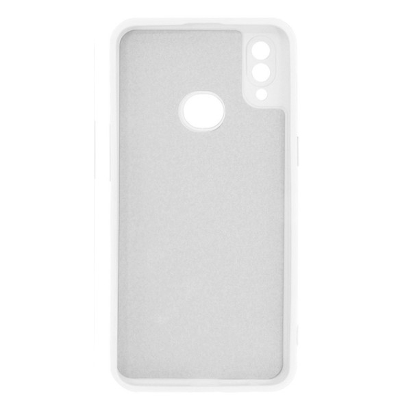 Силиконовый чехол для Samsung A10S Silicone Case Full White