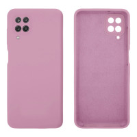 Силиконовый чехол для Samsung A12 Silicone Case Full Blueberry