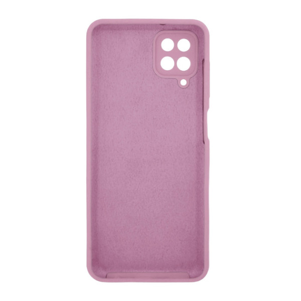 Силиконовый чехол для Samsung A12 Silicone Case Full Blueberry