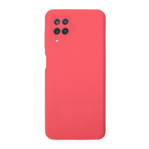 Силиконовый чехол для Samsung A12 Silicone Case Full Coral