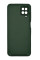 Силиконовый чехол для Samsung A12 Silicone Case Full Forest Green