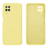 Силіконовий чохол для Samsung A12 Silicone Case Full Lemonade