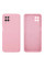 Силиконовый чехол для Samsung A12 Silicone Case Full Light Pink
