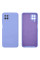 Силиконовый чехол для Samsung A12 Silicone Case Full Light Purple