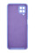 Силиконовый чехол для Samsung A12 Silicone Case Full Light Purple