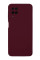 Силиконовый чехол для Samsung A12 Silicone Case Full Marsala