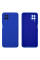 Силиконовый чехол для Samsung A12 Silicone Case Full Neon Blue