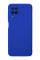 Силиконовый чехол для Samsung A12 Silicone Case Full Neon Blue