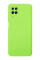 Силиконовый чехол для Samsung A12 Silicone Case Full Neon Green