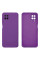 Силиконовый чехол для Samsung A12 Silicone Case Full Purple