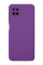 Силиконовый чехол для Samsung A12 Silicone Case Full Purple