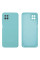 Силиконовый чехол для Samsung A12 Silicone Case Full Sea Blue