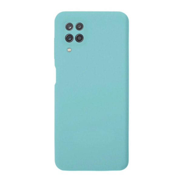 Силиконовый чехол для Samsung A12 Silicone Case Full Sea Blue