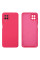 Силиконовый чехол для Samsung A12 Silicone Case Full Shiny Pink