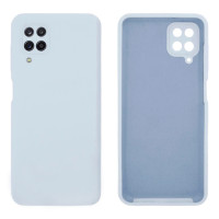 Силіконовий чохол для Samsung A12 Silicone Case Full Sky Blue