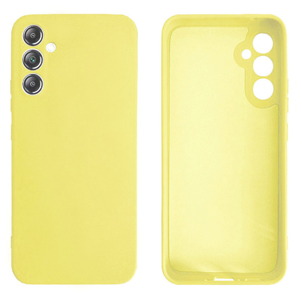 Силиконовый чехол для Samsung A13 5G/A04S Silicone Case Full Lemonade