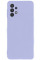 Силиконовый чехол для Samsung A13 4G Silicone Case Full Light Purple