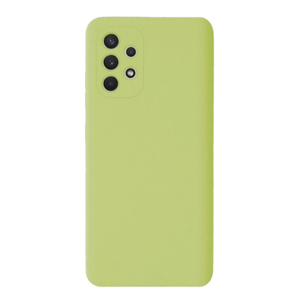 Силиконовый чехол для Samsung A13 4G Silicone Case Full Lime Green