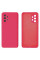 Силиконовый чехол для Samsung A13 4G Silicone Case Full Raspberry Red
