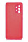 Силиконовый чехол для Samsung A13 4G Silicone Case Full Raspberry Red