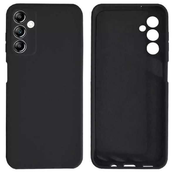 Силиконовый чехол для Samsung A14 Silicone Case Full Dark Grey