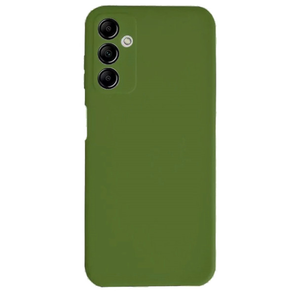 Силиконовый чехол для Samsung A14 Silicone Case Full Khaki