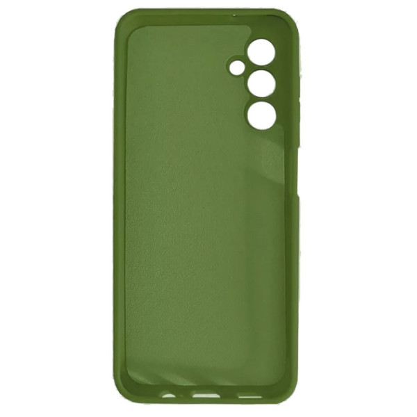 Силиконовый чехол для Samsung A14 Silicone Case Full Khaki