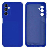 Силіконовий чохол для Samsung A14 Silicone Case Full Neon Blue