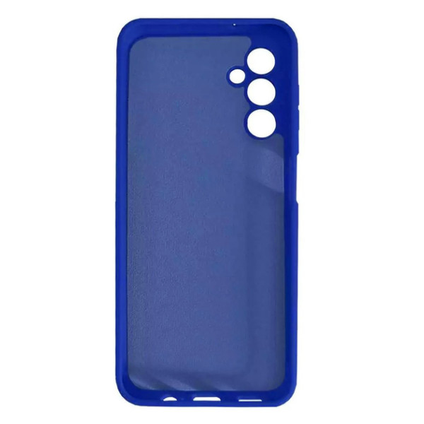 Силіконовий чохол для Samsung A14 Silicone Case Full Neon Blue