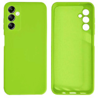 Силиконовый чехол для Samsung A14 Silicone Case Full Neon Green