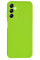 Силиконовый чехол для Samsung A14 Silicone Case Full Neon Green
