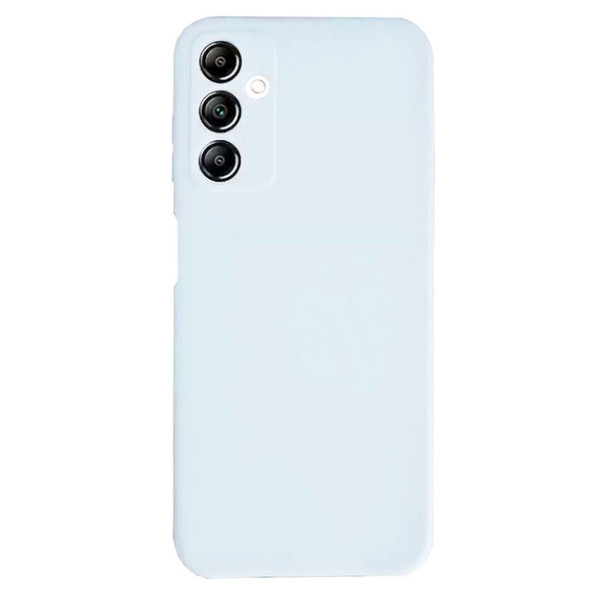 Силиконовый чехол для Samsung A14 Silicone Case Full Sky Blue