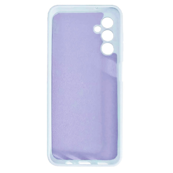 Силиконовый чехол для Samsung A14 Silicone Case Full Sky Blue