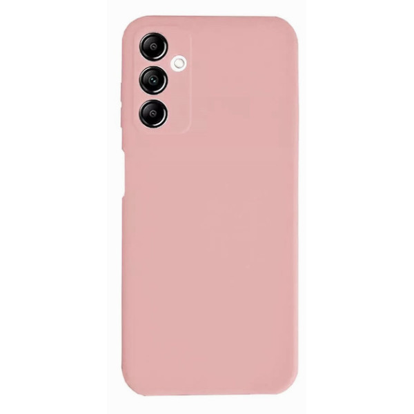 Силиконовый чехол для Samsung A14 Silicone Case Full Pink Sand