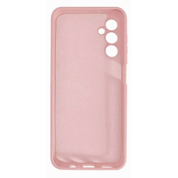 Силиконовый чехол для Samsung A14 Silicone Case Full Pink Sand