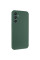 Силіконовий чохол для Samsung A15 Silicone Case Full Forest Green