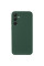 Силіконовий чохол для Samsung A15 Silicone Case Full Forest Green