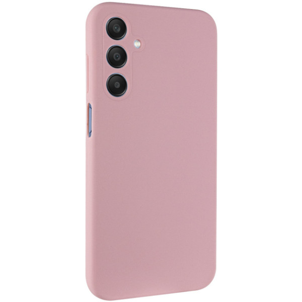 Силиконовый чехол для Samsung A15 Silicone Case Full Pink Sand