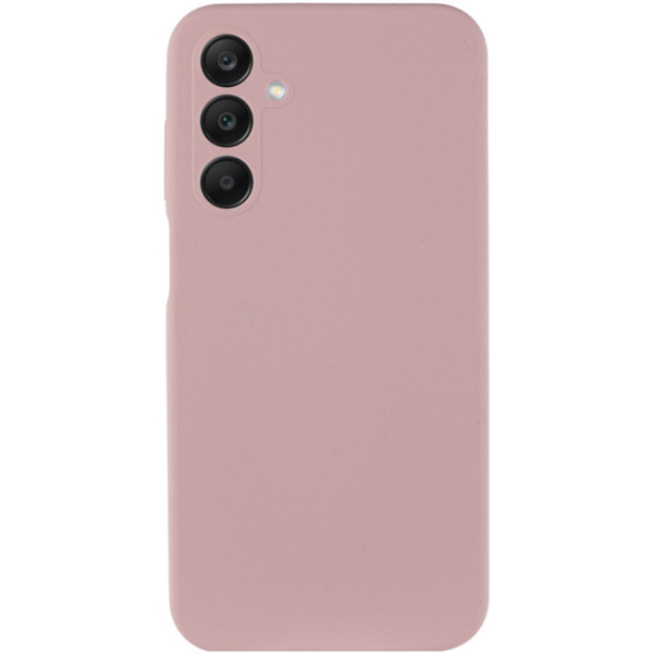 Силиконовый чехол для Samsung A15 Silicone Case Full Pink Sand