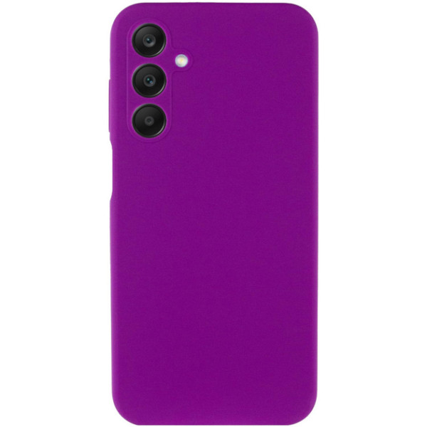 Силіконовий чохол для Samsung A15 Silicone Case Full Purple