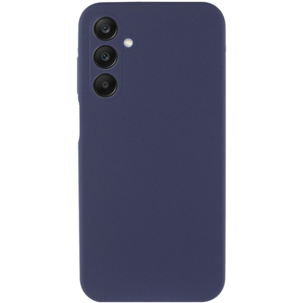 Силіконовий чохол для Samsung A15 Silicone Case Full Dark Blue